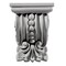 Ekena Millwork 4 3/8"W x 2 1/2"D x 5 5/8"H Palmetto Beaded Corbel COR04X02X05PA - alternate 2